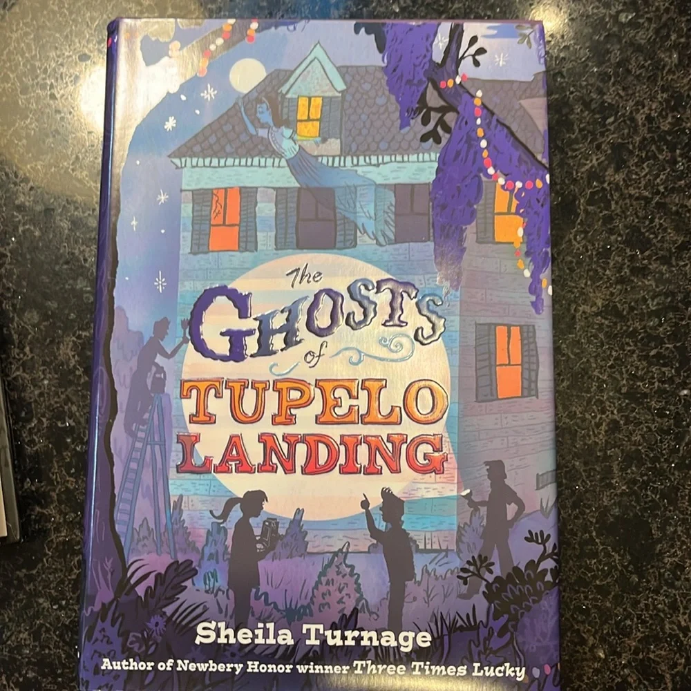 Set of 3, hardcover books by Sheila Turnage,